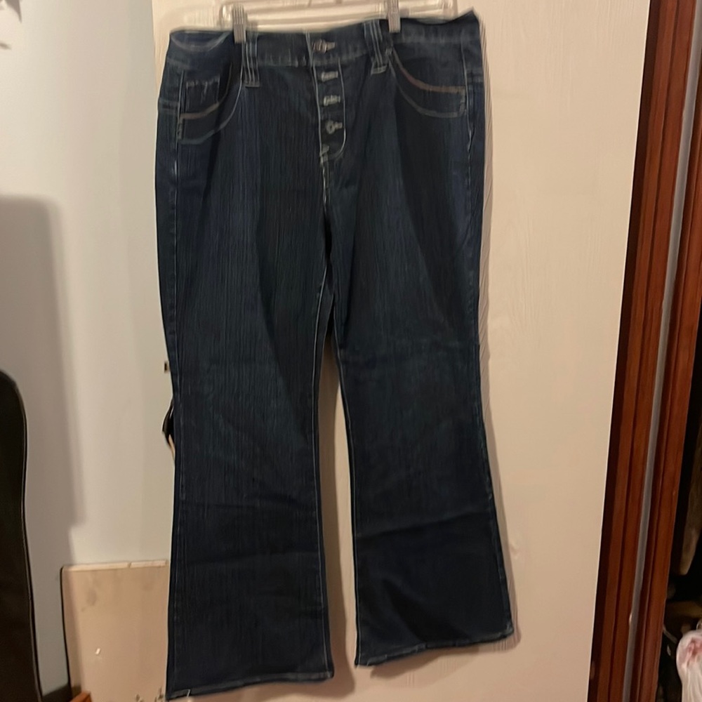 Bongo Let Me B! Button-Fly Jean